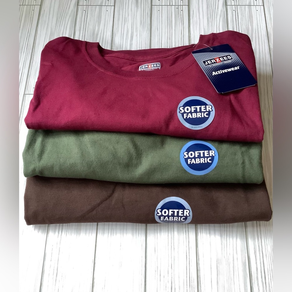 NWT!  Men’s Cotton T-shirt Short Sleeve 3 colors available (XL)